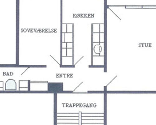 3 værelses lejlighed i Toftlund