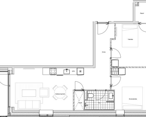 STOR DELEVENLIG 3-VÆR.