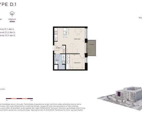 Lys og morderne 2-Værelses lejlighed nær Ballerup St.