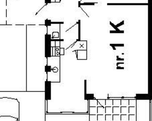 2 værelses lejlighed i Havndal