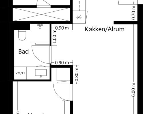 3 værelses lejlighed i Ballerup