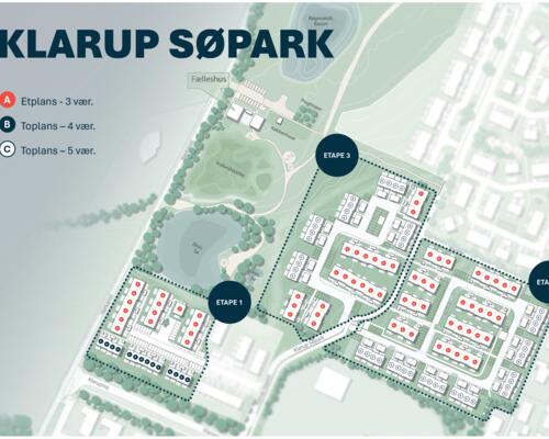 4 værelses hus i Klarup