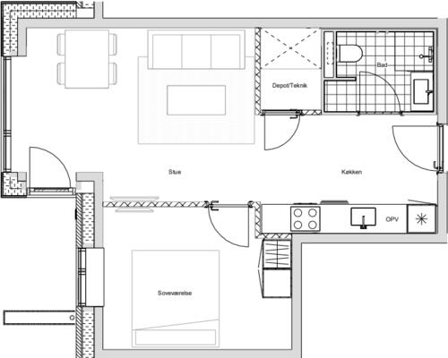 Sidste af denne type ledig i Gartnerbyen!