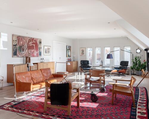 PENTHOUSE MED ELEVATOR &amp; TAGTERRASSE DIREKTE TIL KANALEN