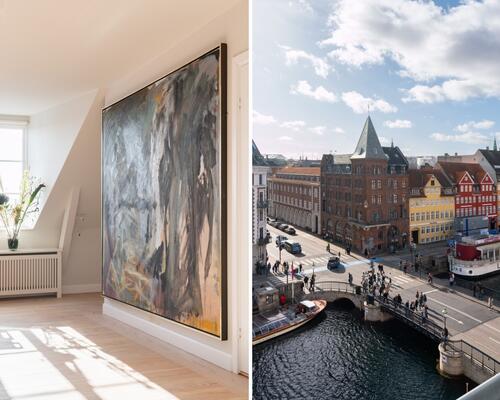 PENTHOUSE MED ELEVATOR &amp; TAGTERRASSE DIREKTE TIL KANALEN