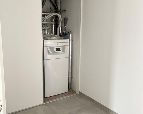 Skønt rækkehus med havkig i Troense