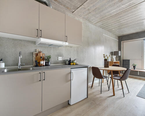 Stor 1-værelses bolig i spændende ejendom!