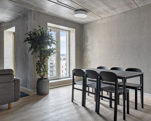 Stor 1-værelses bolig i spændende ejendom!