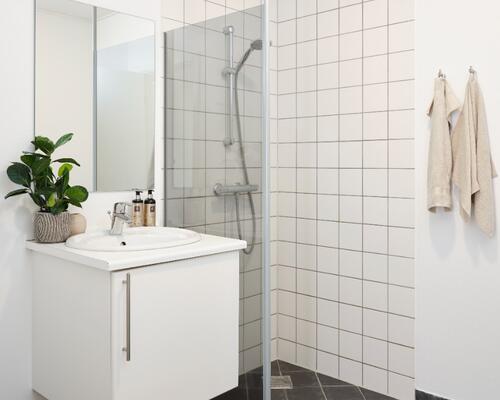 Stor 4-værelses lejlighed med solrig altan