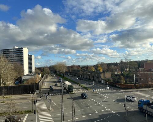 Udsigt over Aarhusbugten og Marselisborgskoven