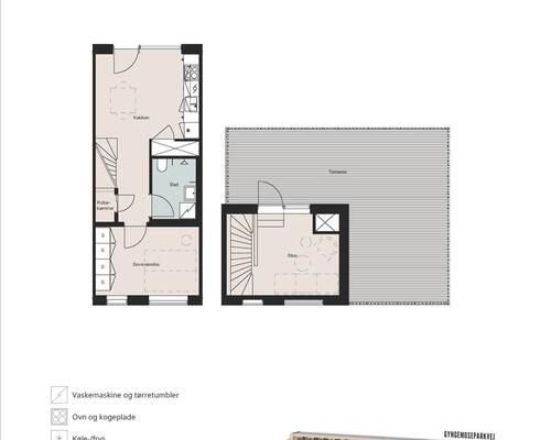 3 værelses lejlighed i Søborg