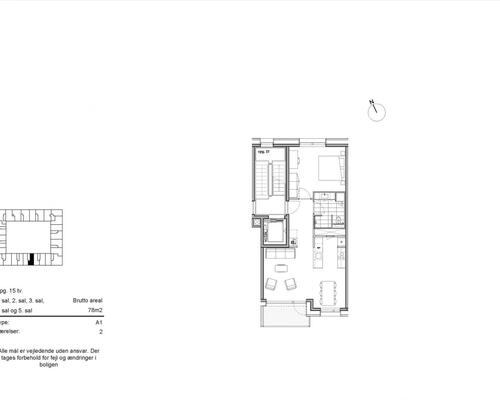 2 værelses lejlighed i København SV