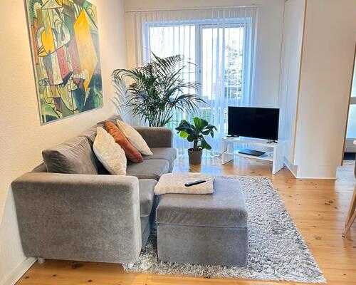 Fremlejes, lys og velindrettet bolig i roligt område nær centrum