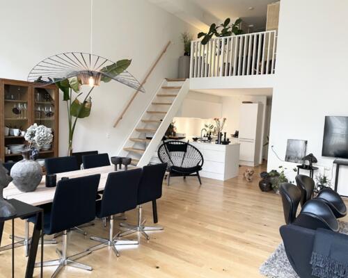 Usædvanlig liebhaverlejlighed i Salomons Palæ