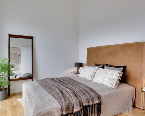 3-værelses med privat tagterrasse centralt i Roskilde