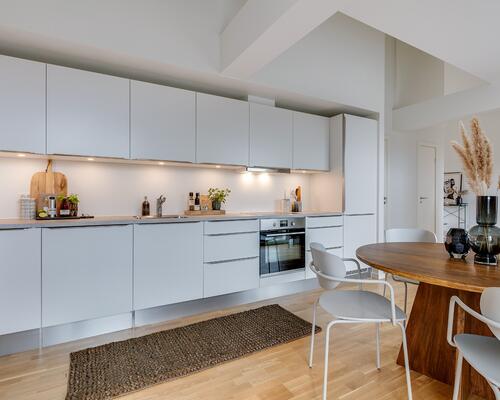 3-værelses med privat tagterrasse centralt i Roskilde