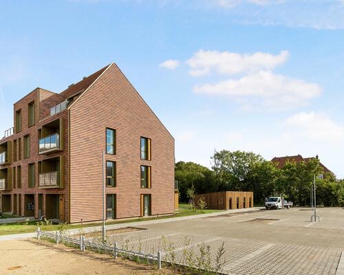 3-værelses med privat tagterrasse centralt i Roskilde