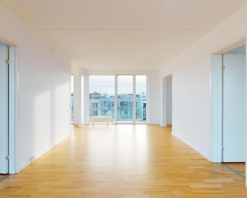 Rækkehus med direkte udgang til vand