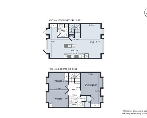 4 værelses lejlighed i Hørsholm