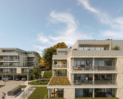 Arkitekttegnede lejeboliger midt i Hadsten - tæt på Århus