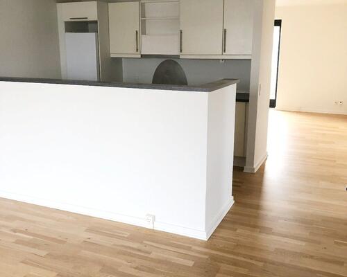 Stort rækkehus med 4 værelser, have og 2 terrasser