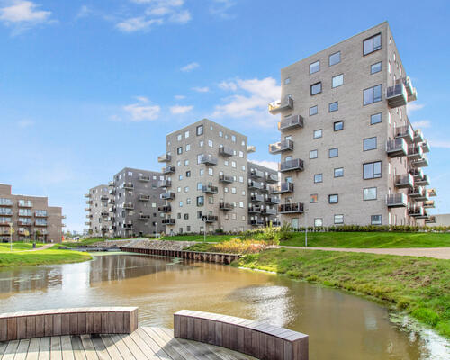 Skøn 2-værelses på 5. sal med flot udsigt