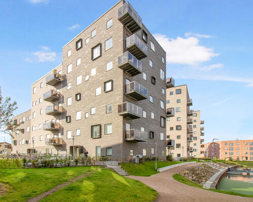 Skøn 2-værelses på 5. sal med flot udsigt