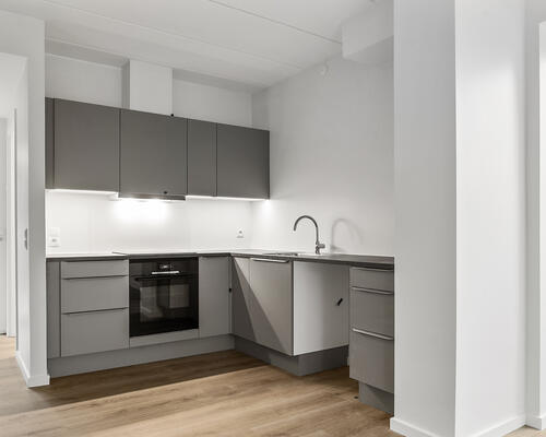 Nyopført Rækkehus til leje i Gistrup