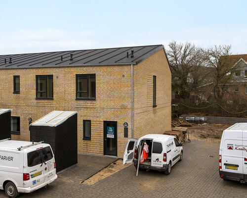 Nyopført Rækkehus til leje i Gistrup