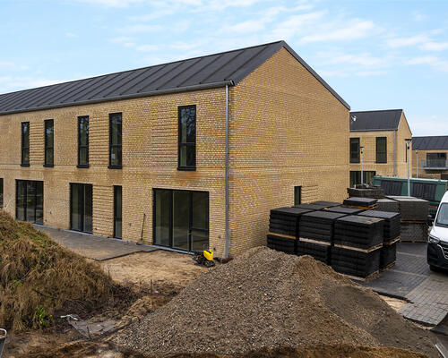 Nyopført Rækkehus til leje i Gistrup