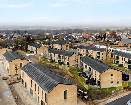 Nyopført Rækkehus til leje i Gistrup