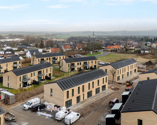 Nyopført Rækkehus til leje i Gistrup