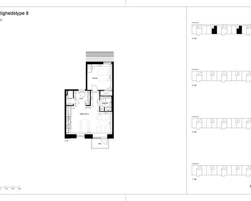 2 værelses lejlighed i Odense SV