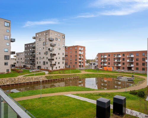 Stilren 3 værelses lejlighed på Søren Frichs Vej