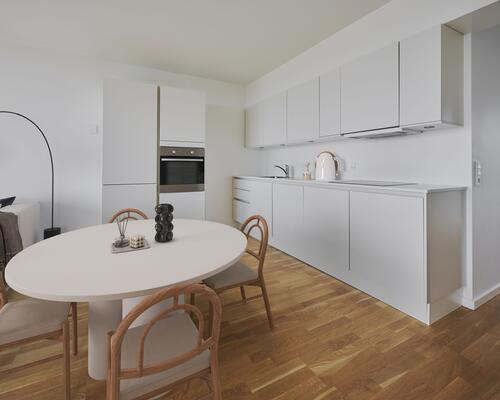 Eftertragtet 4-værelses lejlighed kun 20 min fra Aarhus