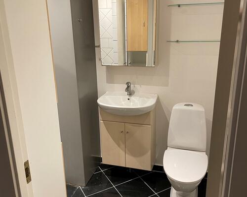 Flot renoveret 2-værelses lejlighed