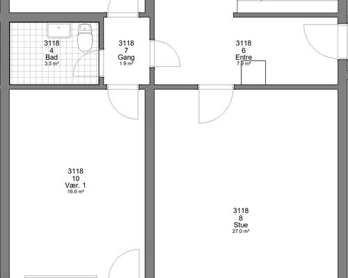 4 værelses lejlighed i Varde