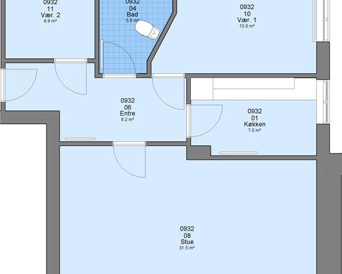 Klar til indflytning 01.10.2025