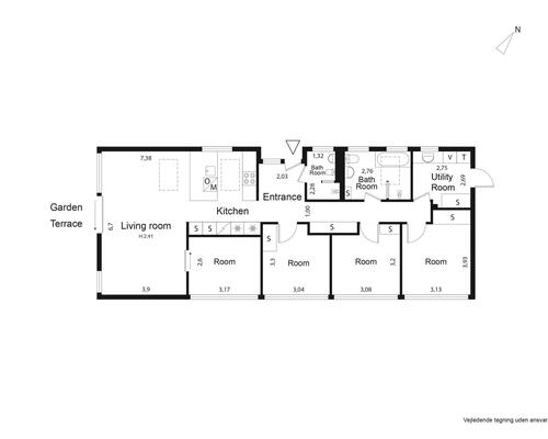 Nyrenoveret og møbleret villa | København S