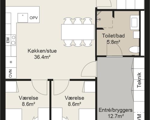 4 værelses hus i Silkeborg