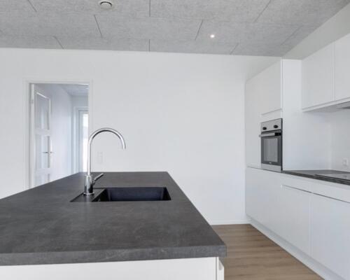 Nybygget 4-værelses rækkehus i ét plan