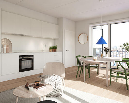 5 værelses lejlighed i Frederiksberg