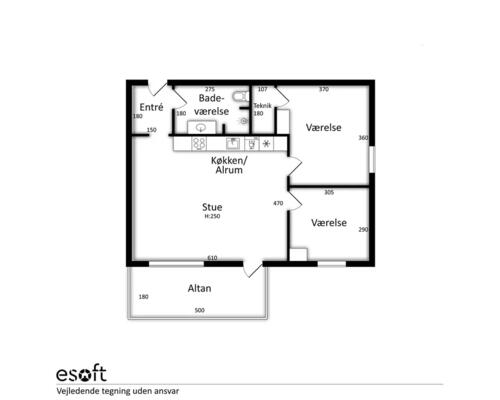 3 værelses lejlighed i Aalborg Øst