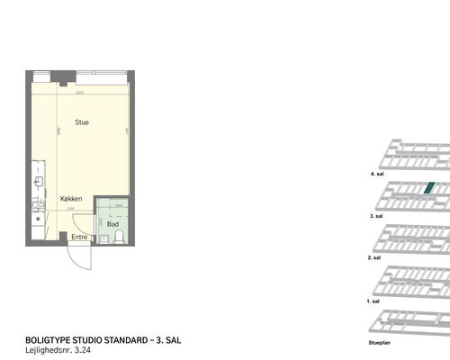 UNIKKE & RÅ STUDIOS PÅ AMAGERBRO MED FITNESS, TAGTERRASSE OG MEGET MERE!