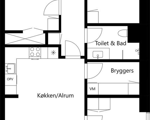4 værelses hus i Hillerød