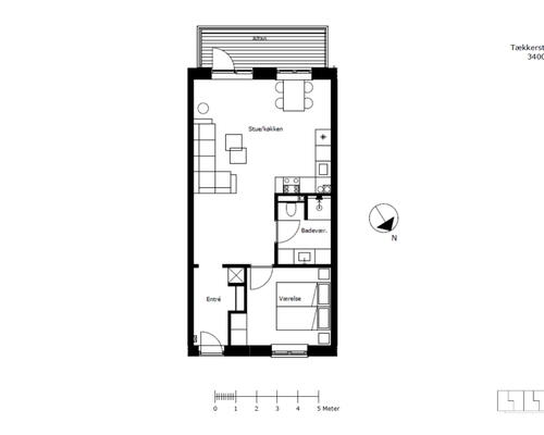 Moderne boliger i Tækkerhusene, Hillerød: Elevator og privat altan. Perfekt beliggenhed ved både natur og by liv