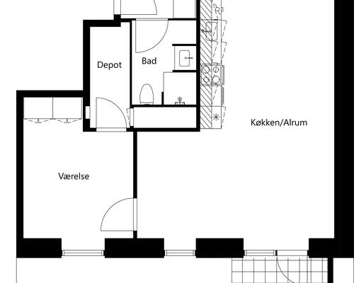 4 værelses lejlighed i Taastrup