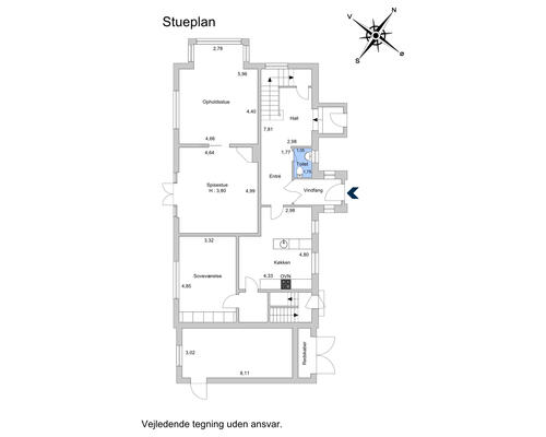 7 værelses hus i Gentofte