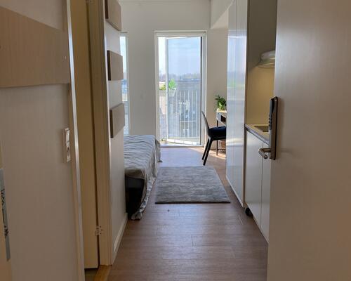 Attraktiv og moderne studiebolig i ungt og socialt miljø