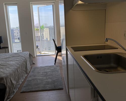 Attraktiv og moderne studiebolig i ungt og socialt miljø